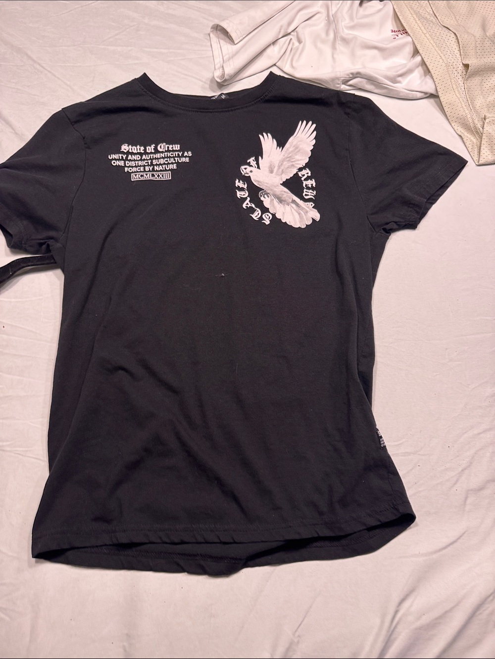Black Bird Graphic Pet T-Shirt